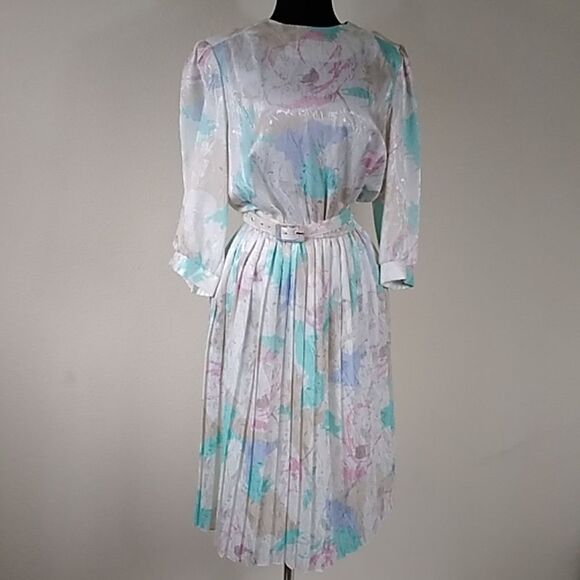 Vintage Alexis Petites Women Dress Size 12 - Picture 1 of 9